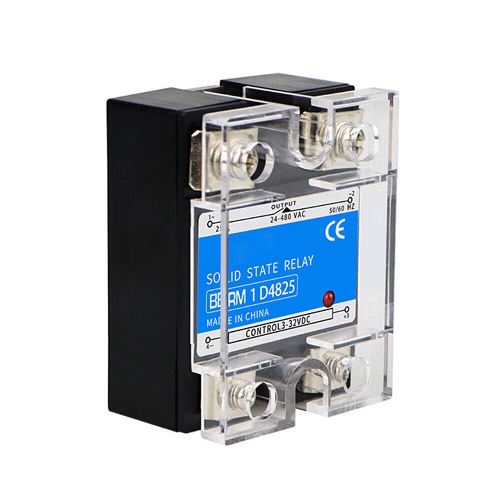 Solid State Relays SSR Input DC 3-32V to Output AC 24-480V Single-phase 80A