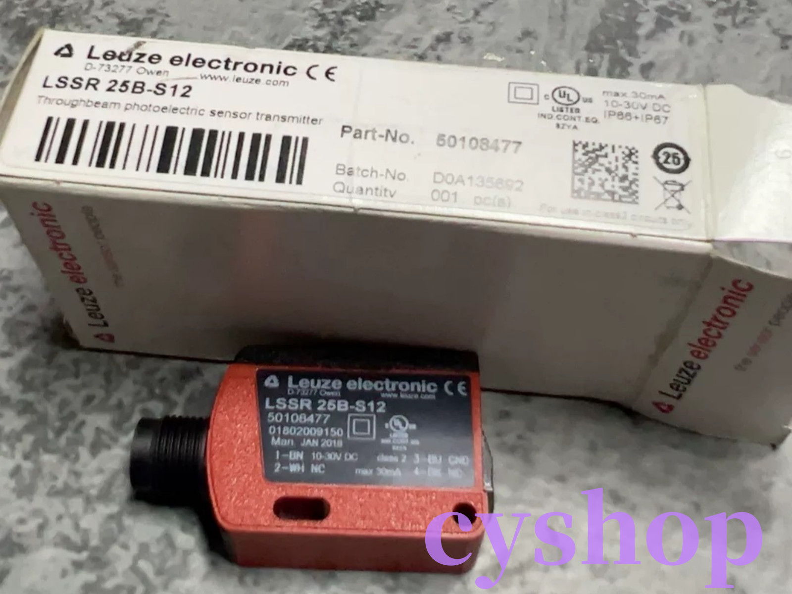 1PC Brand New Leuze LSSR 25B-S12 Sensors Fast shipping via