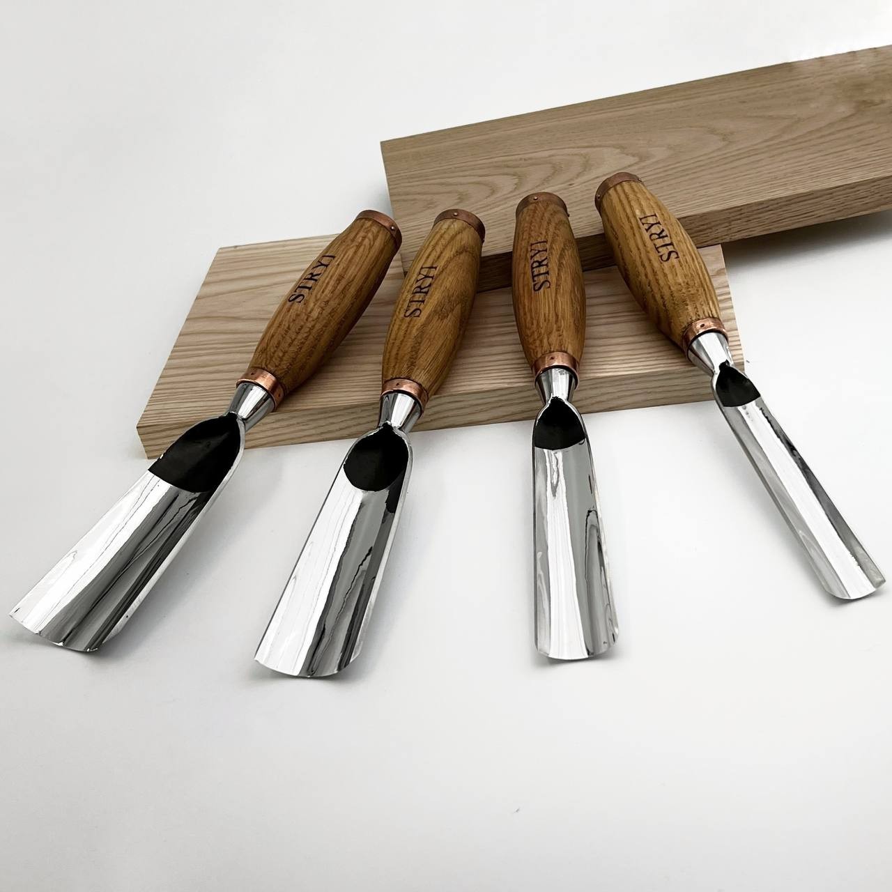 Large sculpture chisel, 8 profile Heavy-duty Gouge, Woodworking tools