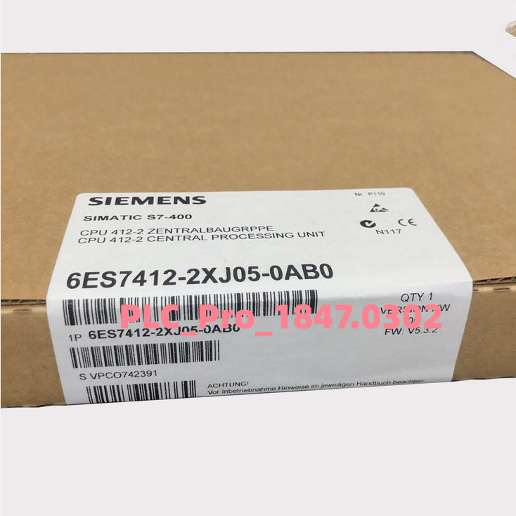 6ES7 412-2XJ05-0AB0 1PCS Brand New Siemens 6ES7412-2XJ05-0AB0  Fast delivery