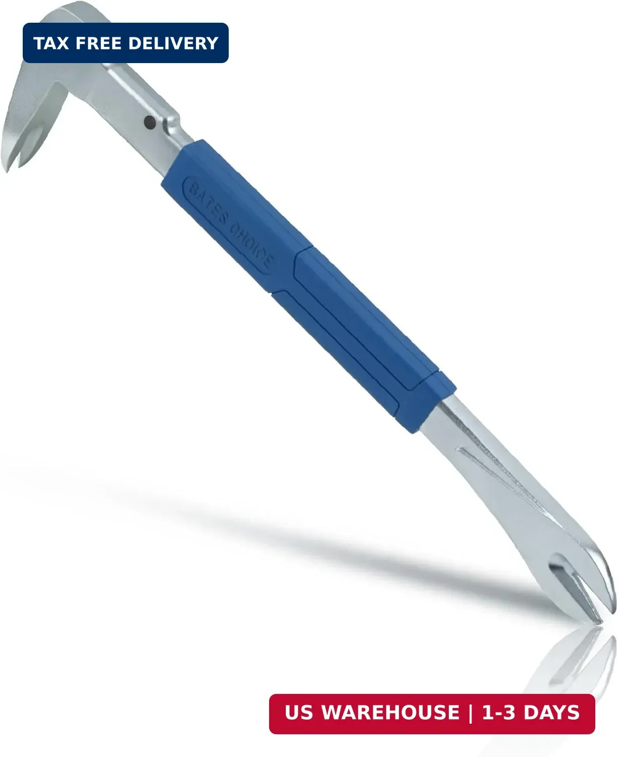 Bates- Cats Paw Nail Puller Tool, 10-Inch Small Pry Bar | With Forged Steel Cons
