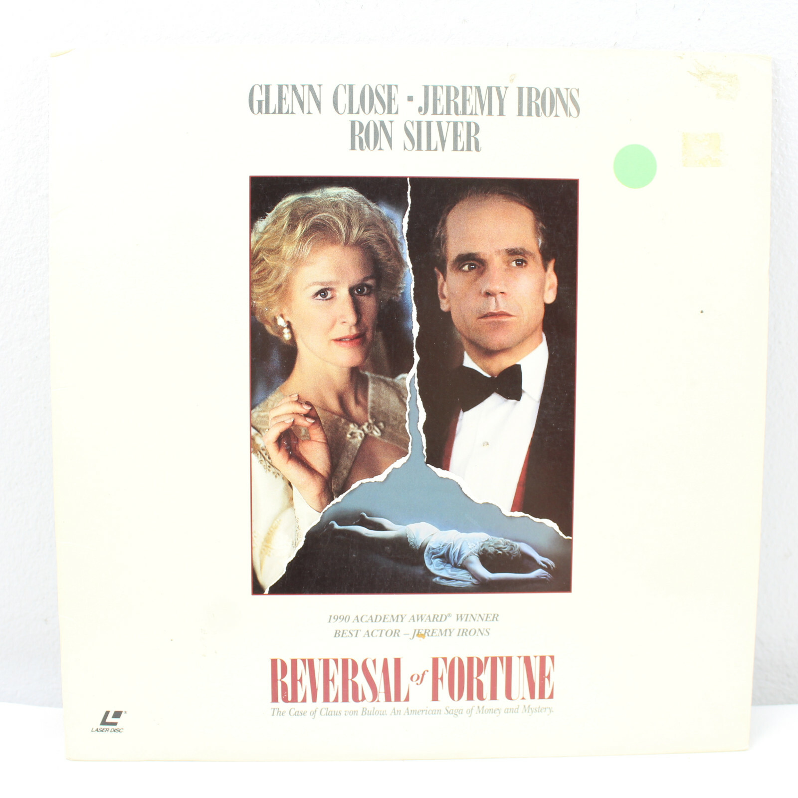 Reversal of Fortune Laserdisc Movie