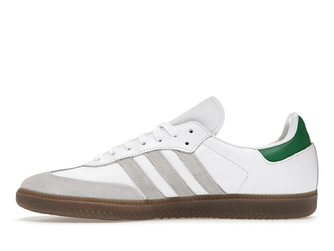 KITH x adidas Originals Samba OG White Green FX5398 Men's Size
