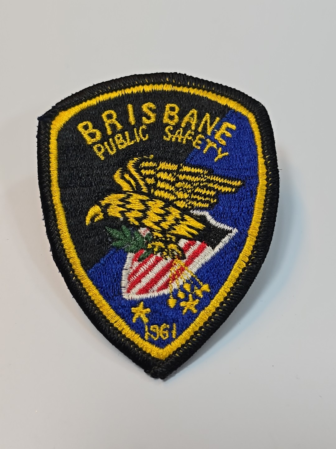 Brisbane Public Safety Sew-on Patch California