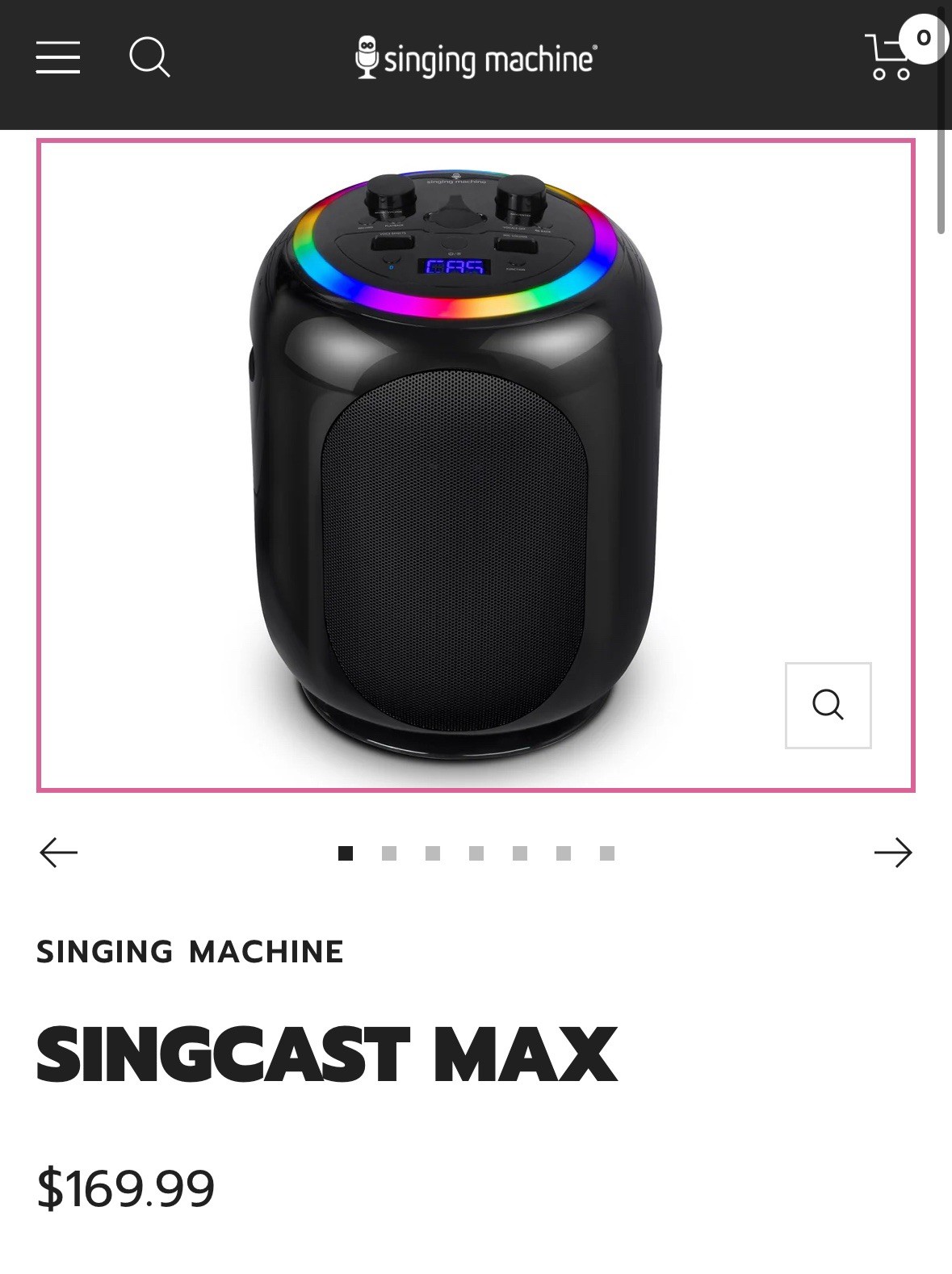 The Singing Machine SMC2035 Sing Cast Max Stand-Alone Karaoke Machine, Stand