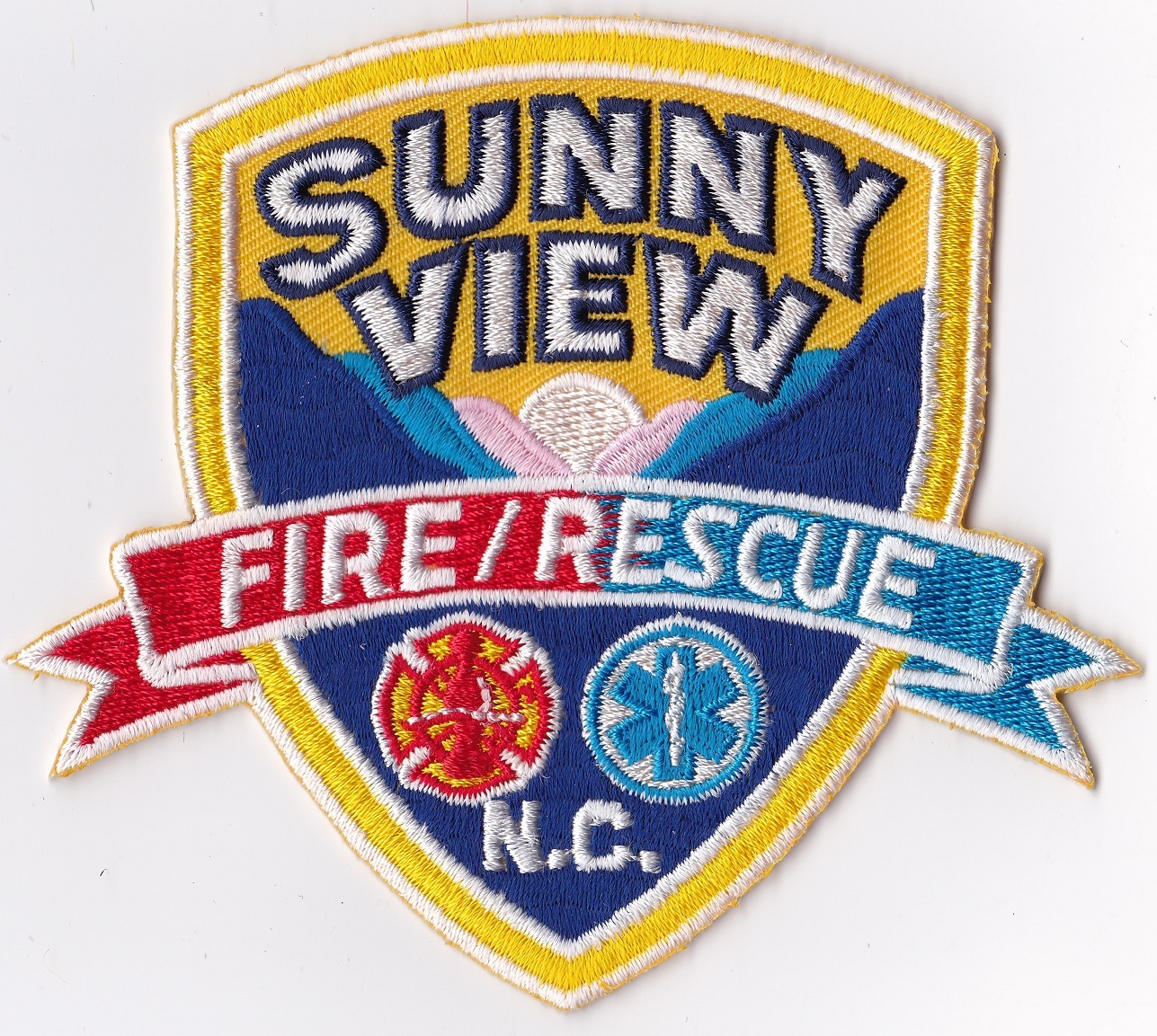 Sunny View Fire Rescue NC Firefighter Patch