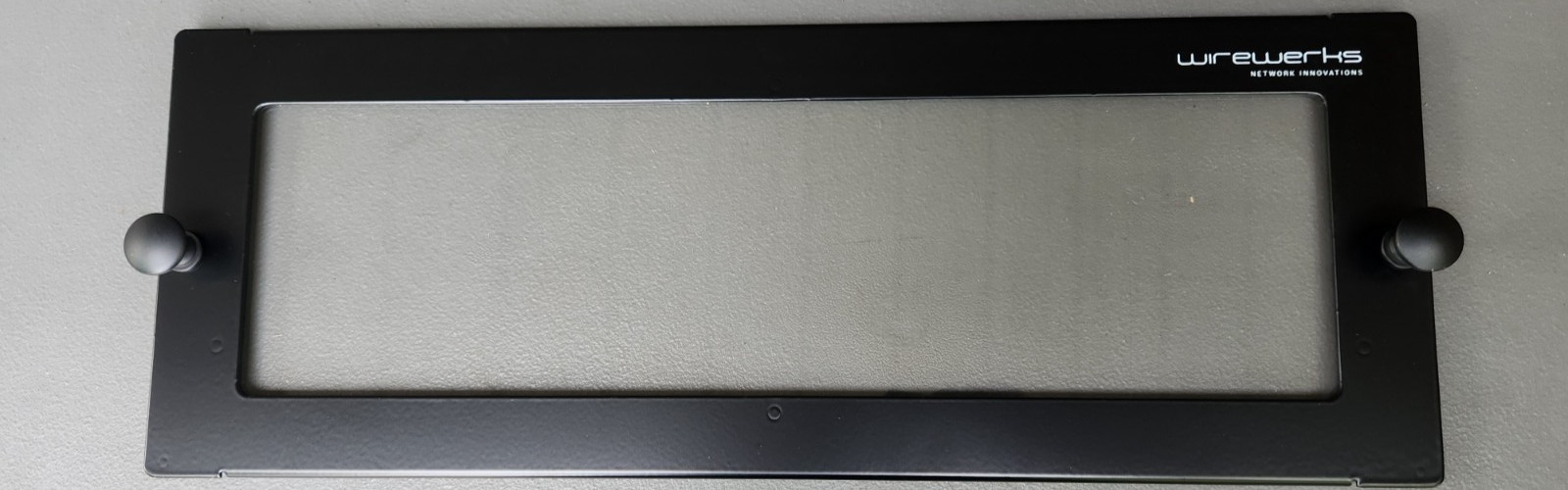 Wirewerks WW-001993 4U Magnetic Access Panel, Black