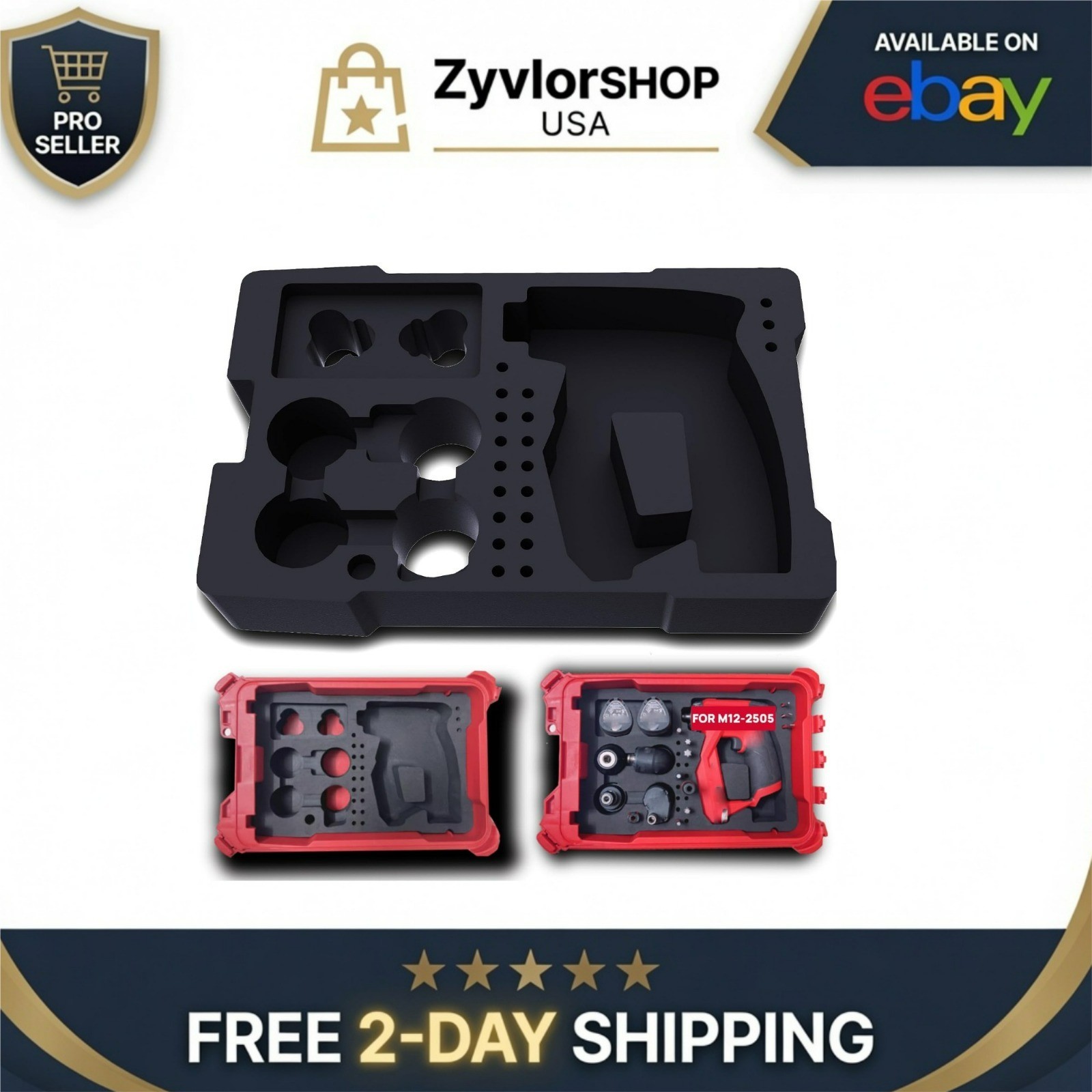 EVA Liner for 48-22-8435 Packout Tool Box - Customizable Organizer
