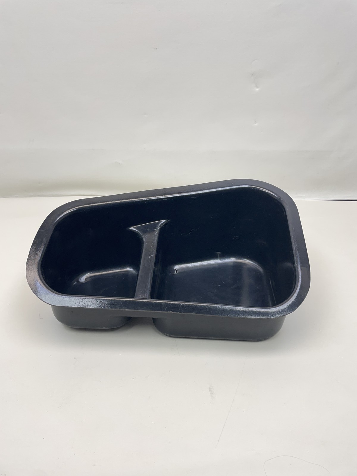 MARINE BLACK PLASTIC 23 5/8" L X 16" D X 8 7/8" H STORAGE TRAY CONTAINER BOAT