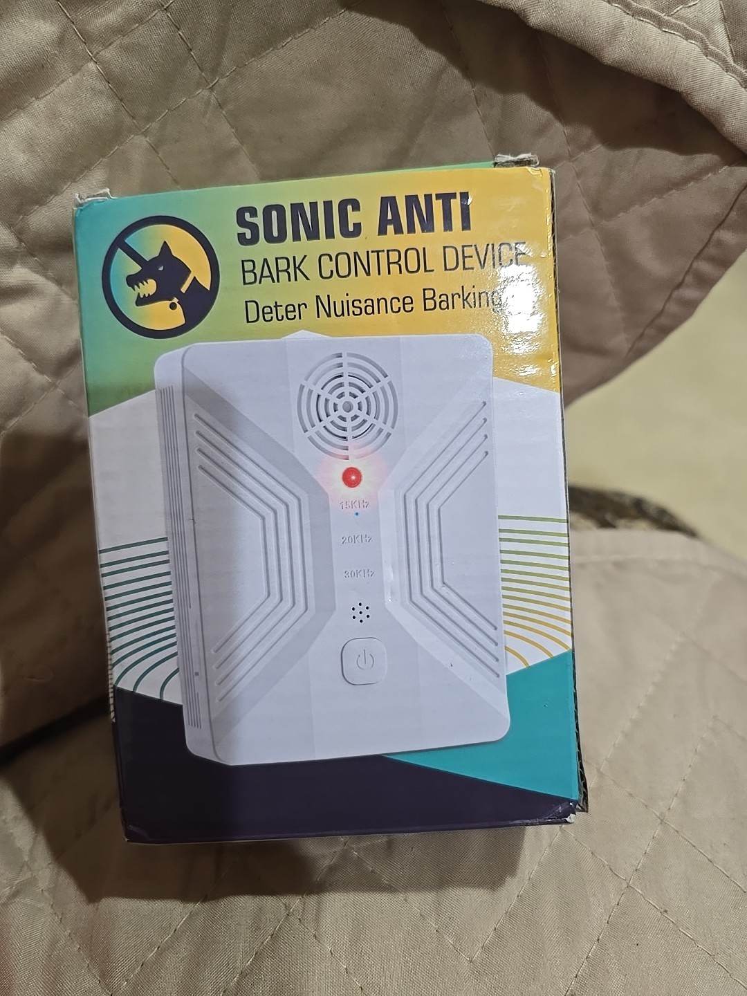 sonic anti bark control device