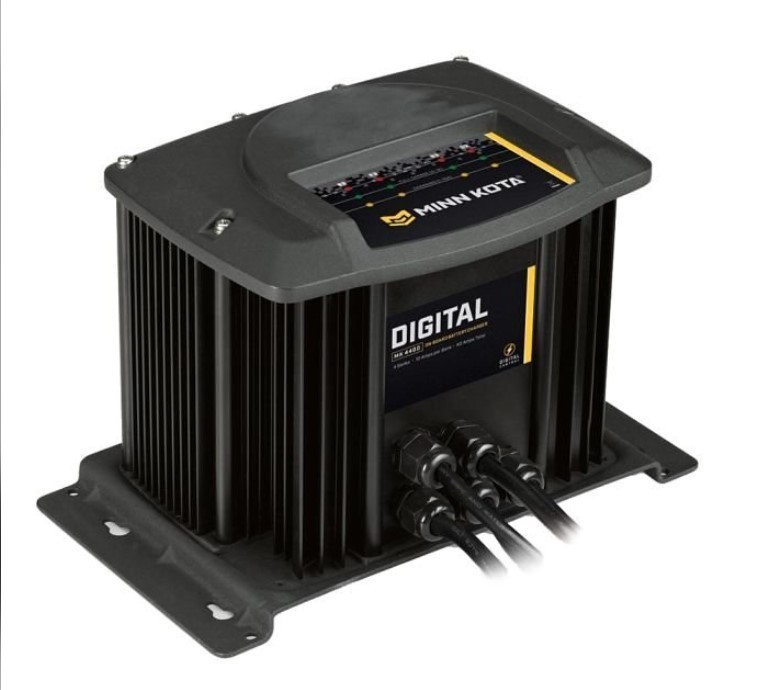 MINN KOTA ON BOARD MARINE BATTERY CHARGER MK 440D MODEL #1824406- 228394