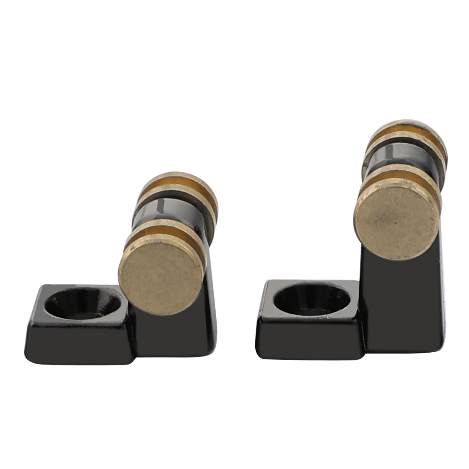 OVSAL Pack of 2 Brass Roller String Retainer for Electric Guitar String Tree ...