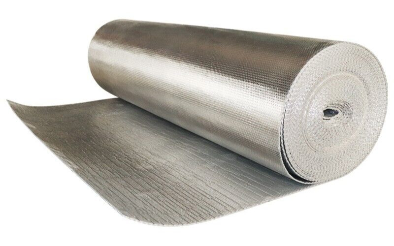 Bubble Cushioning Wrap Padding Insulated Foil Packaging Roll, 39" W x 115 FT