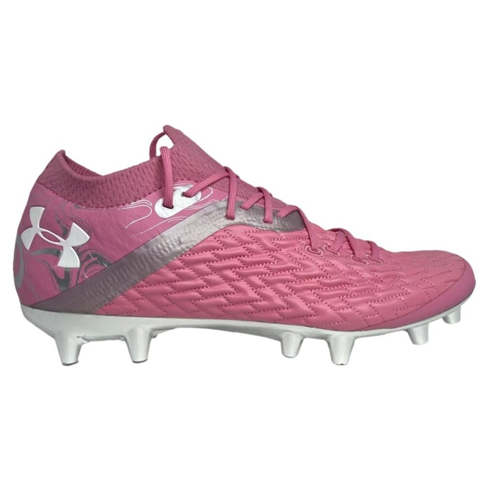 New Under Armour UA Clone Magnetico Pro FG Soccer Cleats 3022629-602 Pink Sz 12
