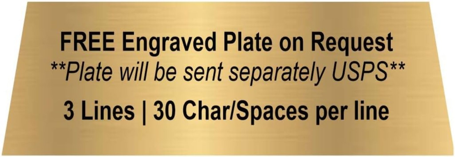Soccer Tournament Trophy - Engraved Plate 9"