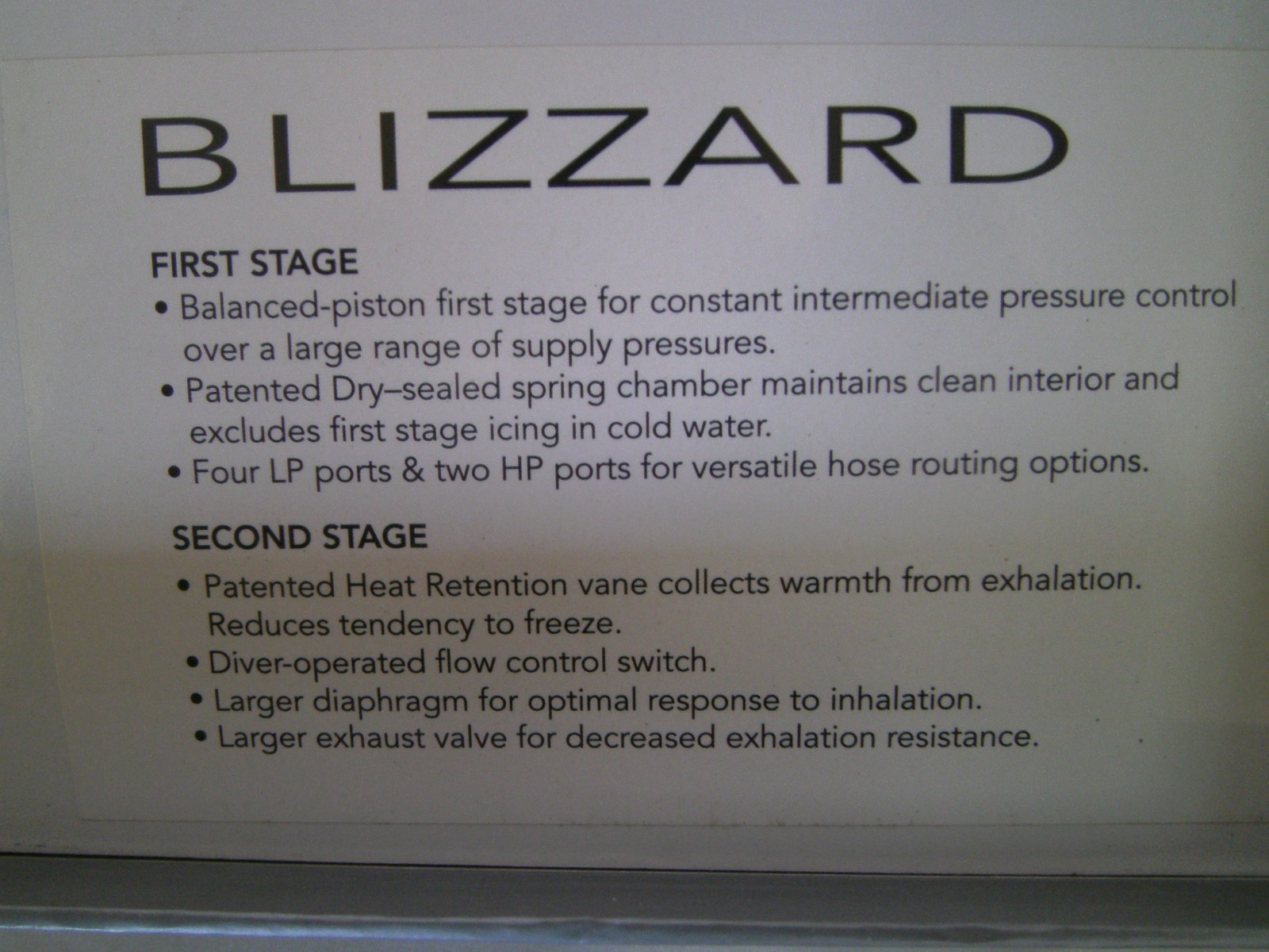 Sherwood Blizzard SRB9910