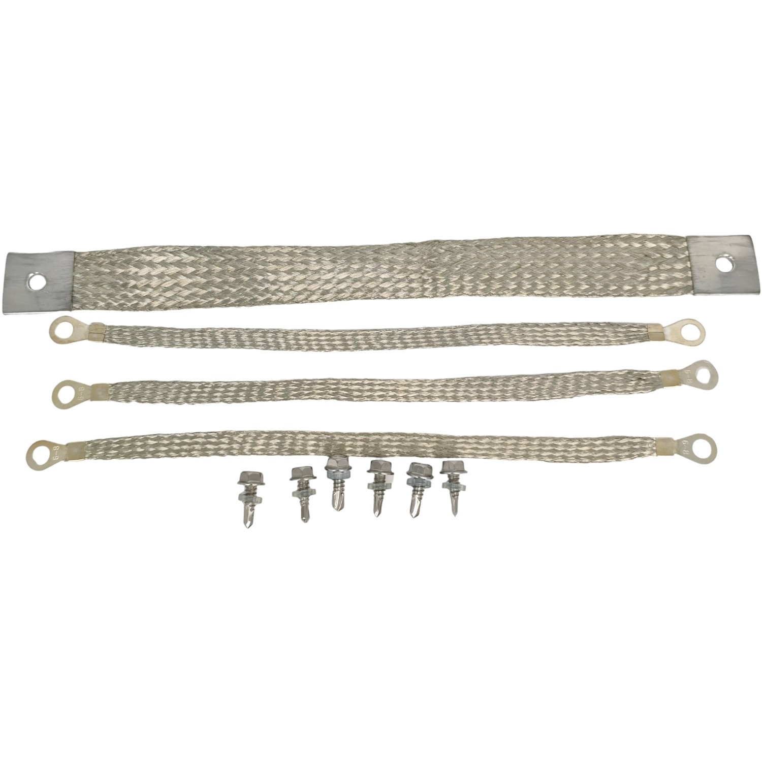 40140 Engine Ground Strap Kit for Most Car Self-Tapping Screw Braided