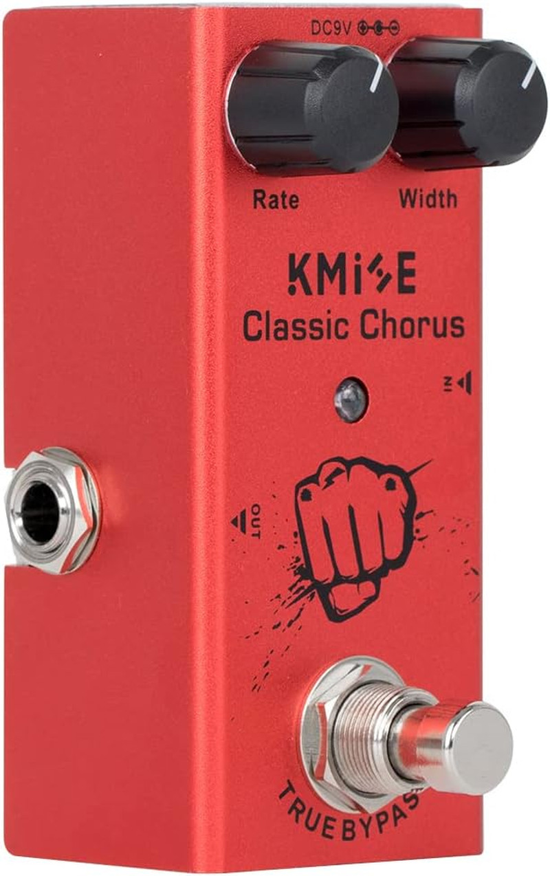 Kmise Classic Chorus Electric Guitar Effects Pedal Mini Single Type DC 9V True B