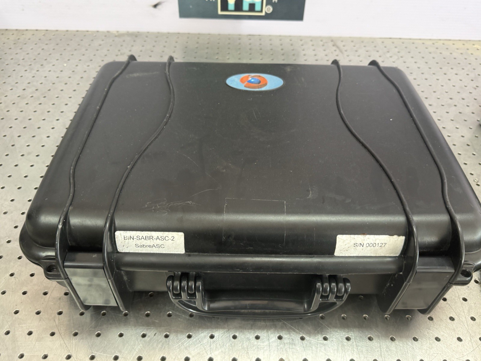 Bladewerx SabreASC Alpha Sample Counter w/ Stage Case Cables Power On