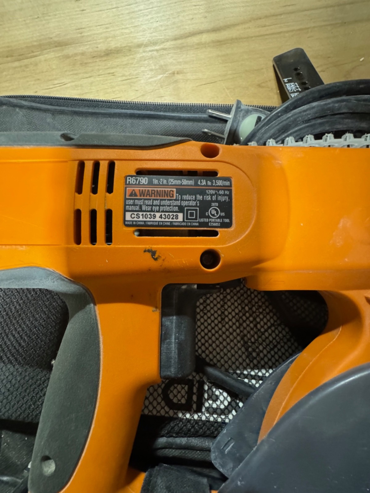 Rigid 6790 screw