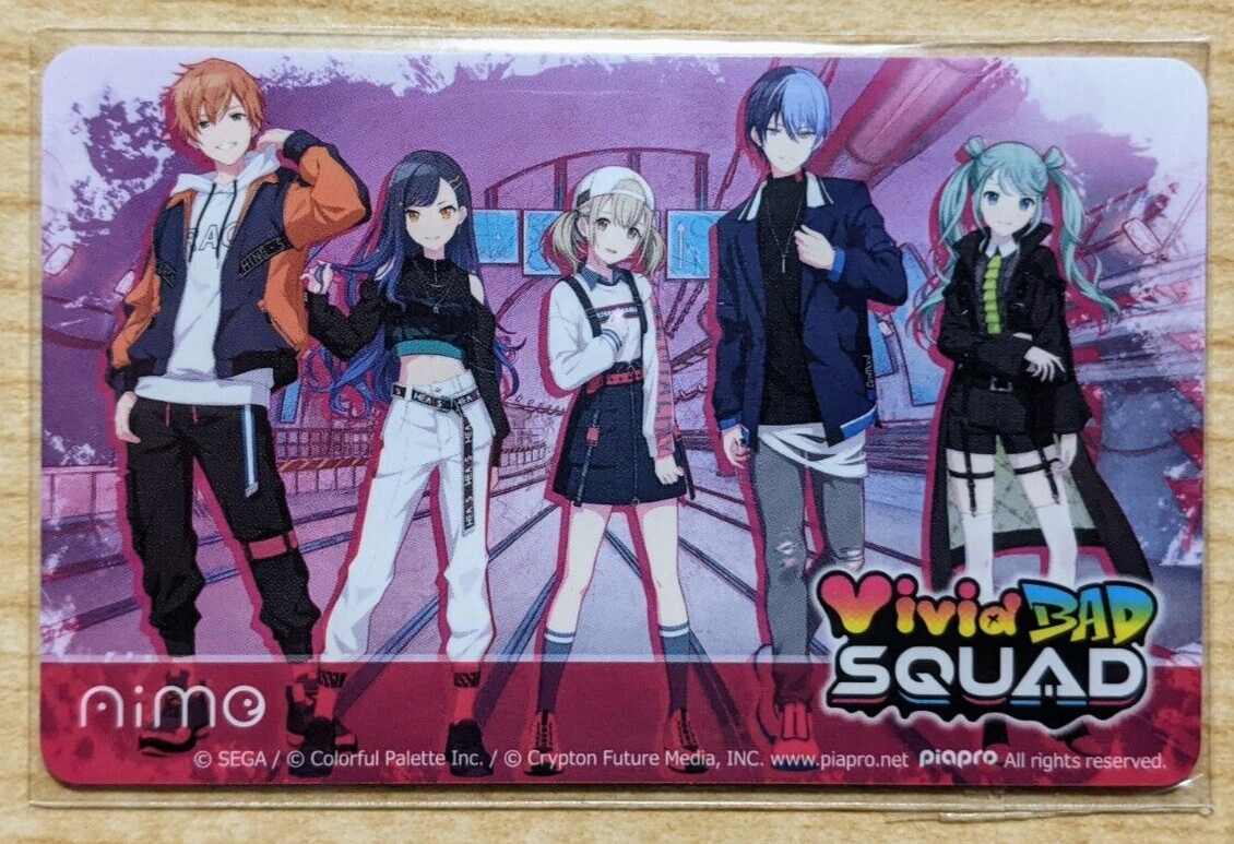 NEW Sega AIME Card CHUNITHM LUMINOUS Project Sekai feat Hatsune Miku pass Arcade