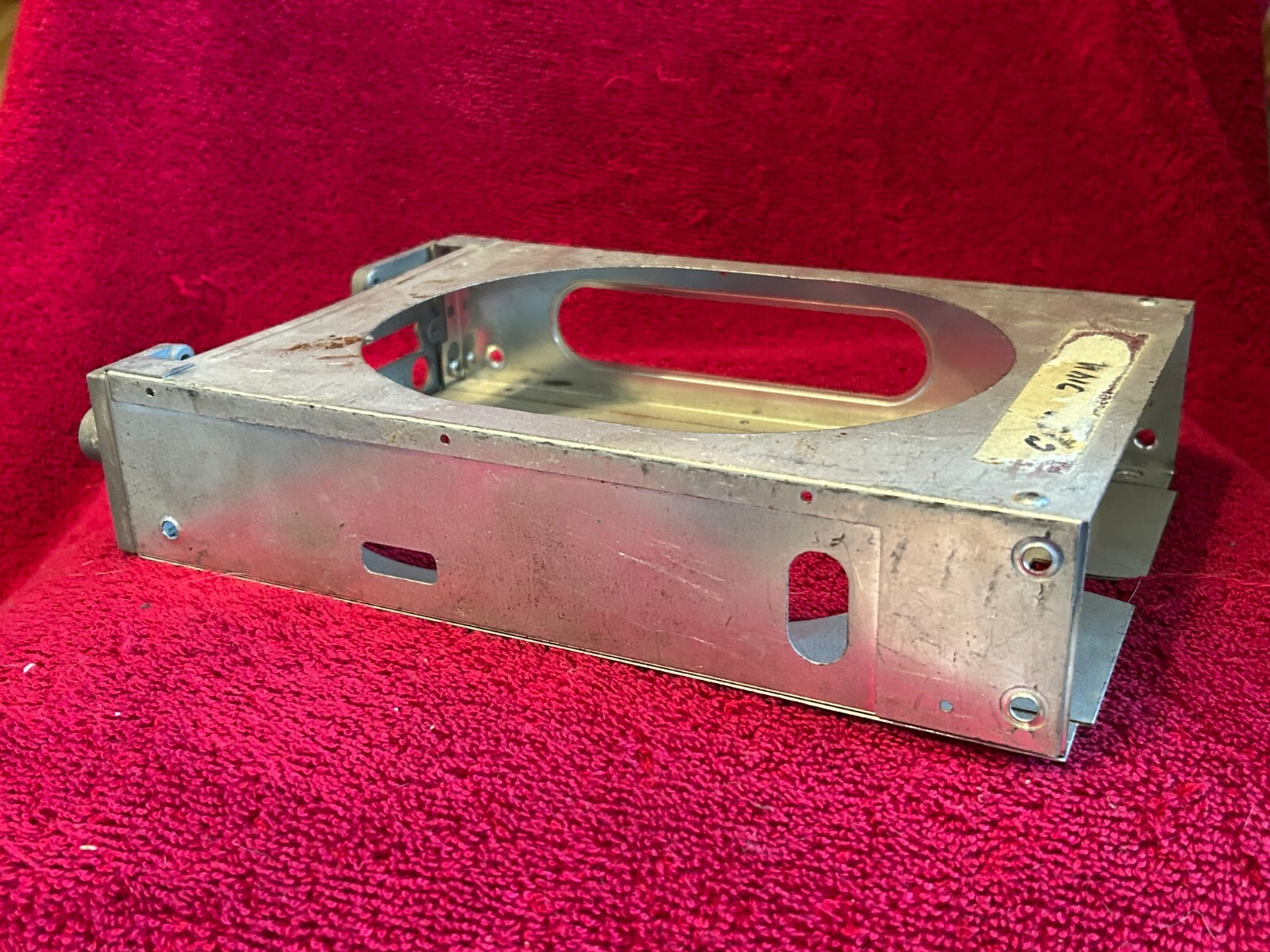MOUNTING TRAY AND BACKPLATE FOR KING KX 155 NAV/COMM