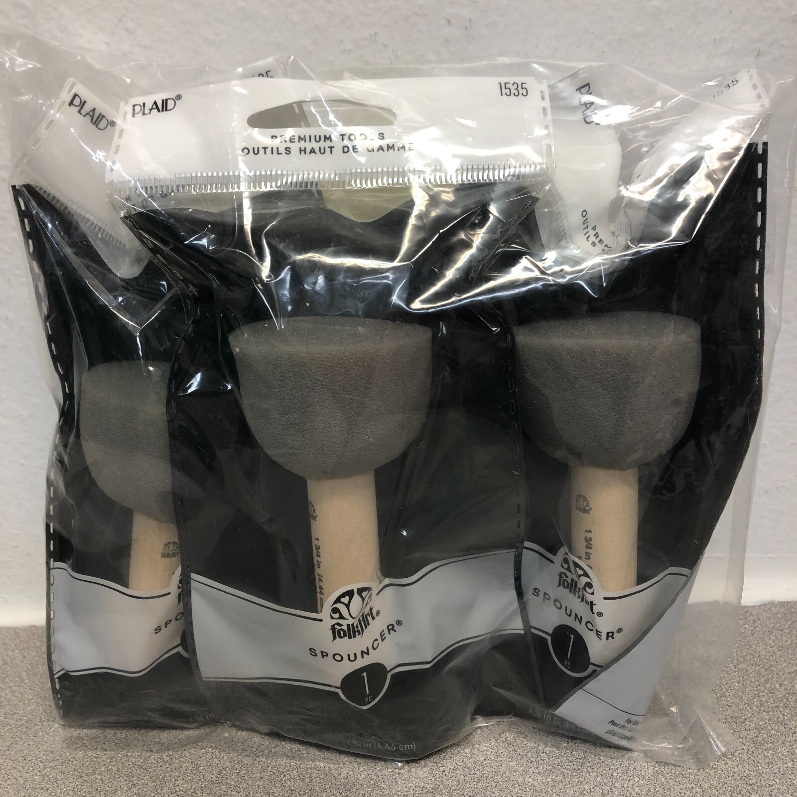 Plaid FolkArt 1-3/4 in. Foam Spouncer Applicators 3 pack