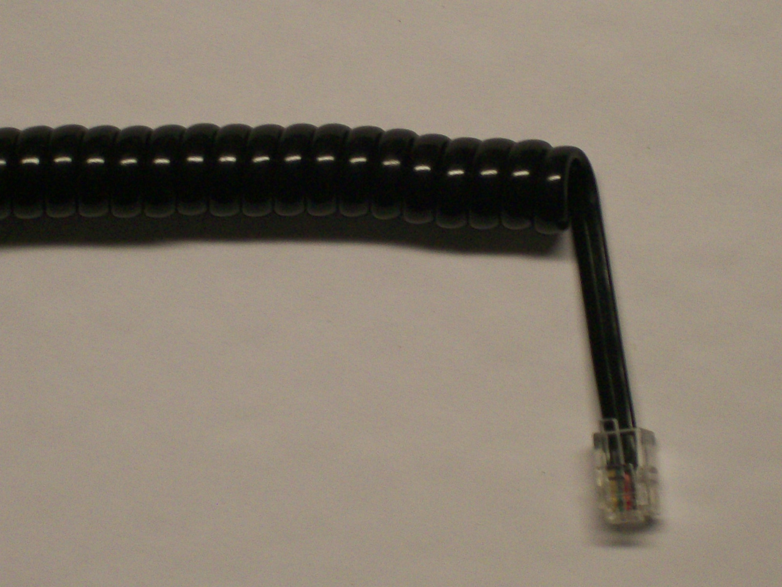 One Nortel M5000 Black 25 Foot Handset Cord, New (M5316 M5008 M5216 M5208)