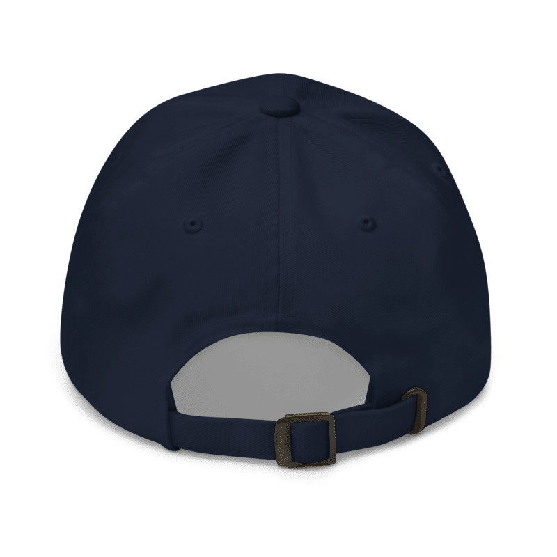 Mossberg Embroidered Logo Inspired Dark Navy Adjustable Classic Dad Hat