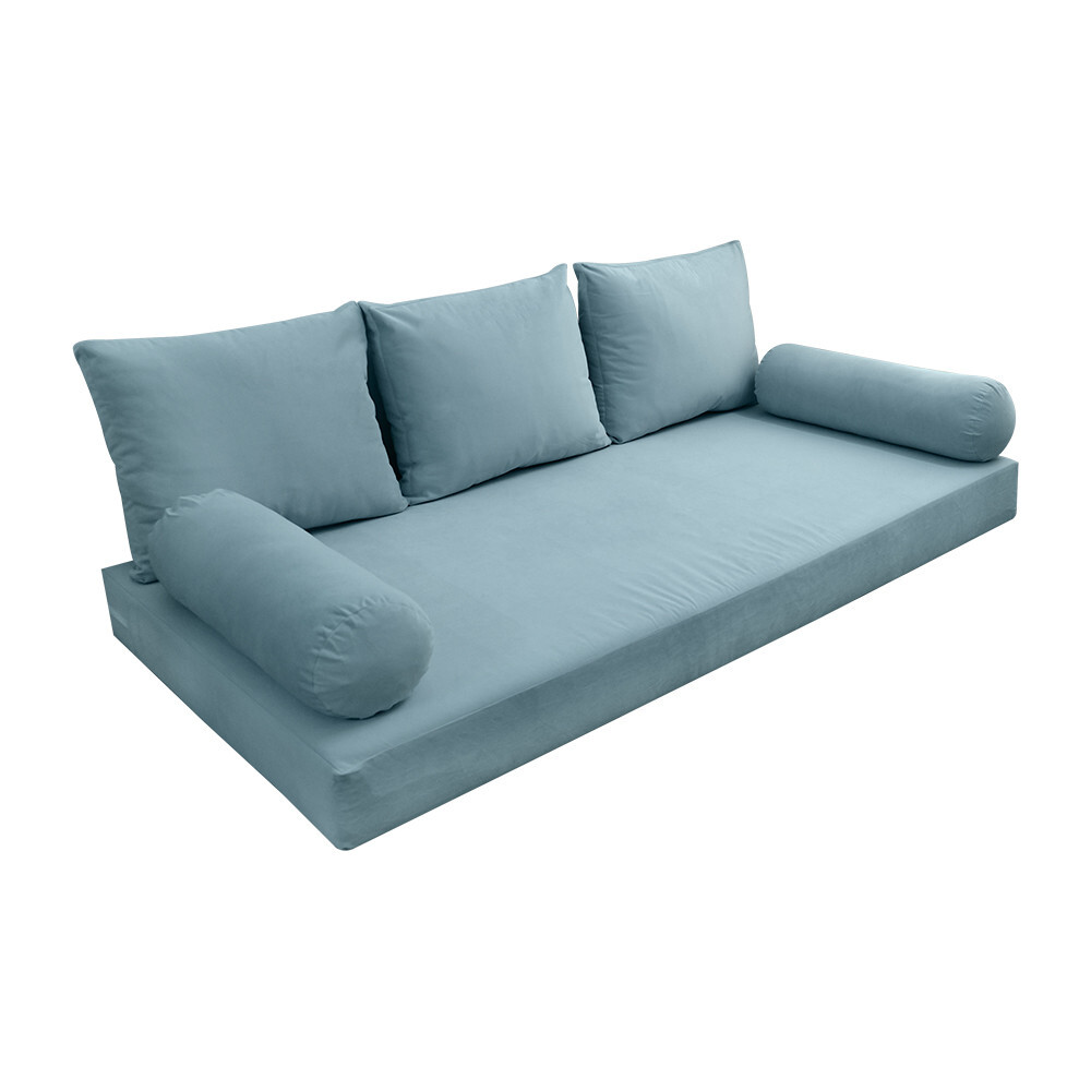 COVER ONLY Model V3 TwinXL Velvet KnifeEdge Indoor Daybed Mattress Cushion AD355