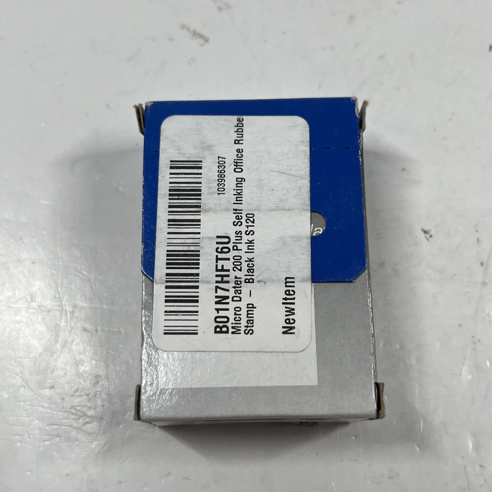 MaxMark Micro Dater 2000 Plus Self Inking Date Stamp - Black