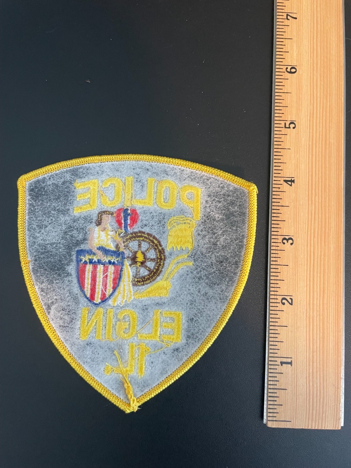 Elgin Illinois IL Police Department Shoulder Patch