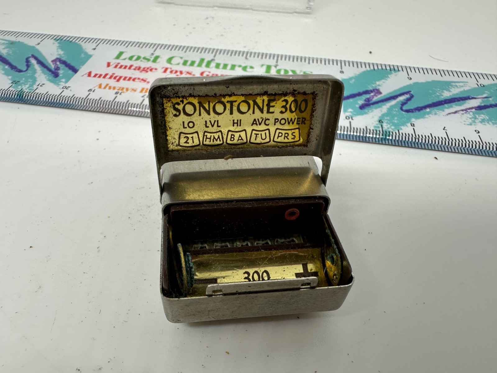 Vintage 1950s Sonotone Hearing Aid Model 300 Device Only LotC36