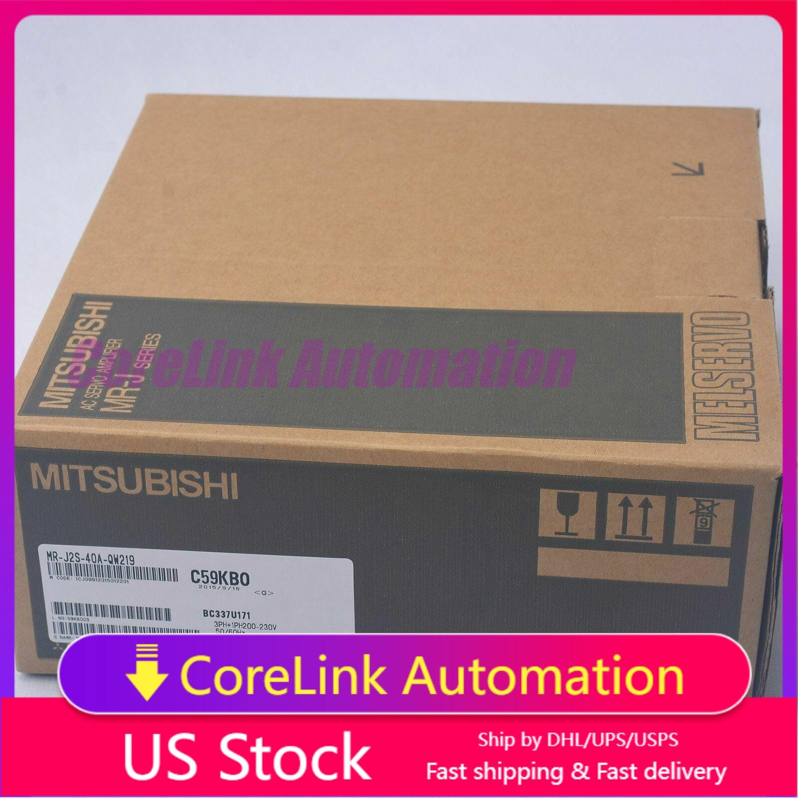 New in box Mitsubishi MR-J2S-40A-QW219 Servo Driver Fast delivery