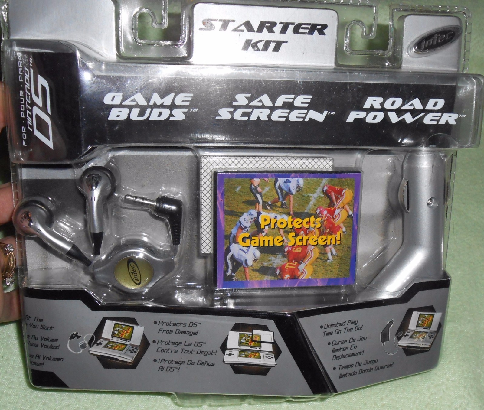 Intec Nintendo DS DSI Starter Kit Handheld Video Game Item # G1780 NIB