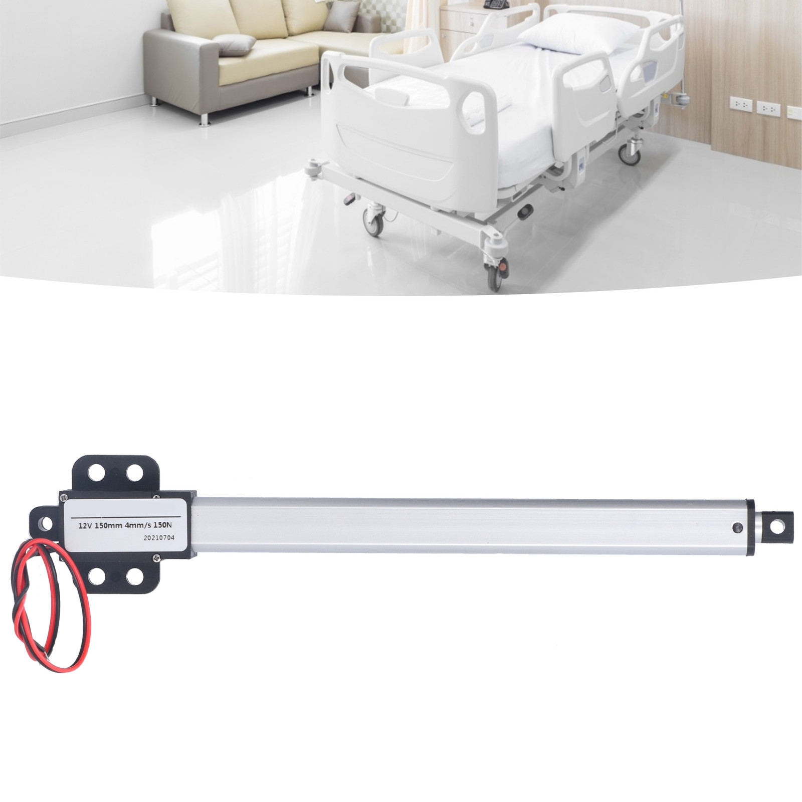 Linear Actuator 150mm Stroke Short Circuit Protection Linear Actuator Tool Part