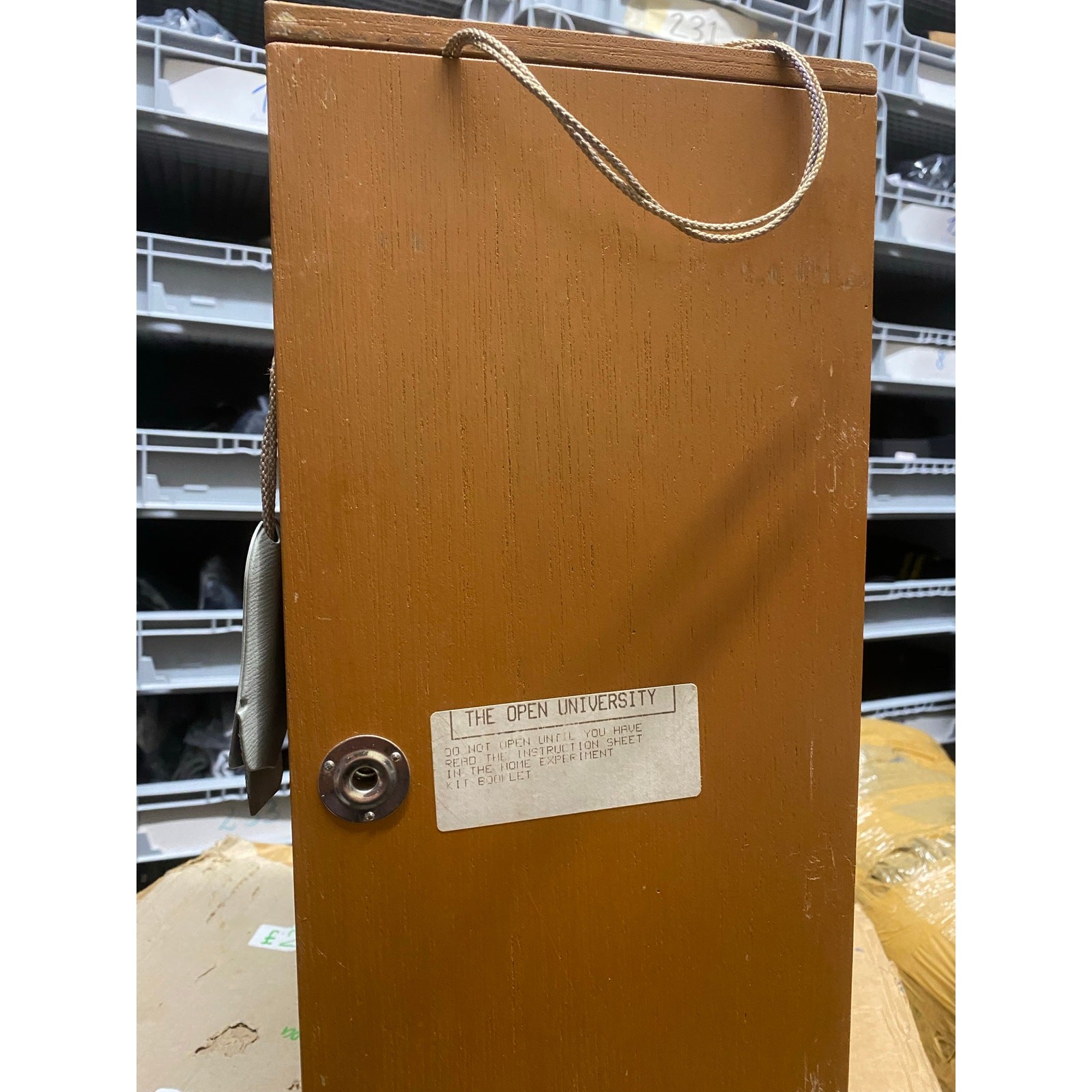 Meiji Labax PTM-1A/05 Microscope with wooden box