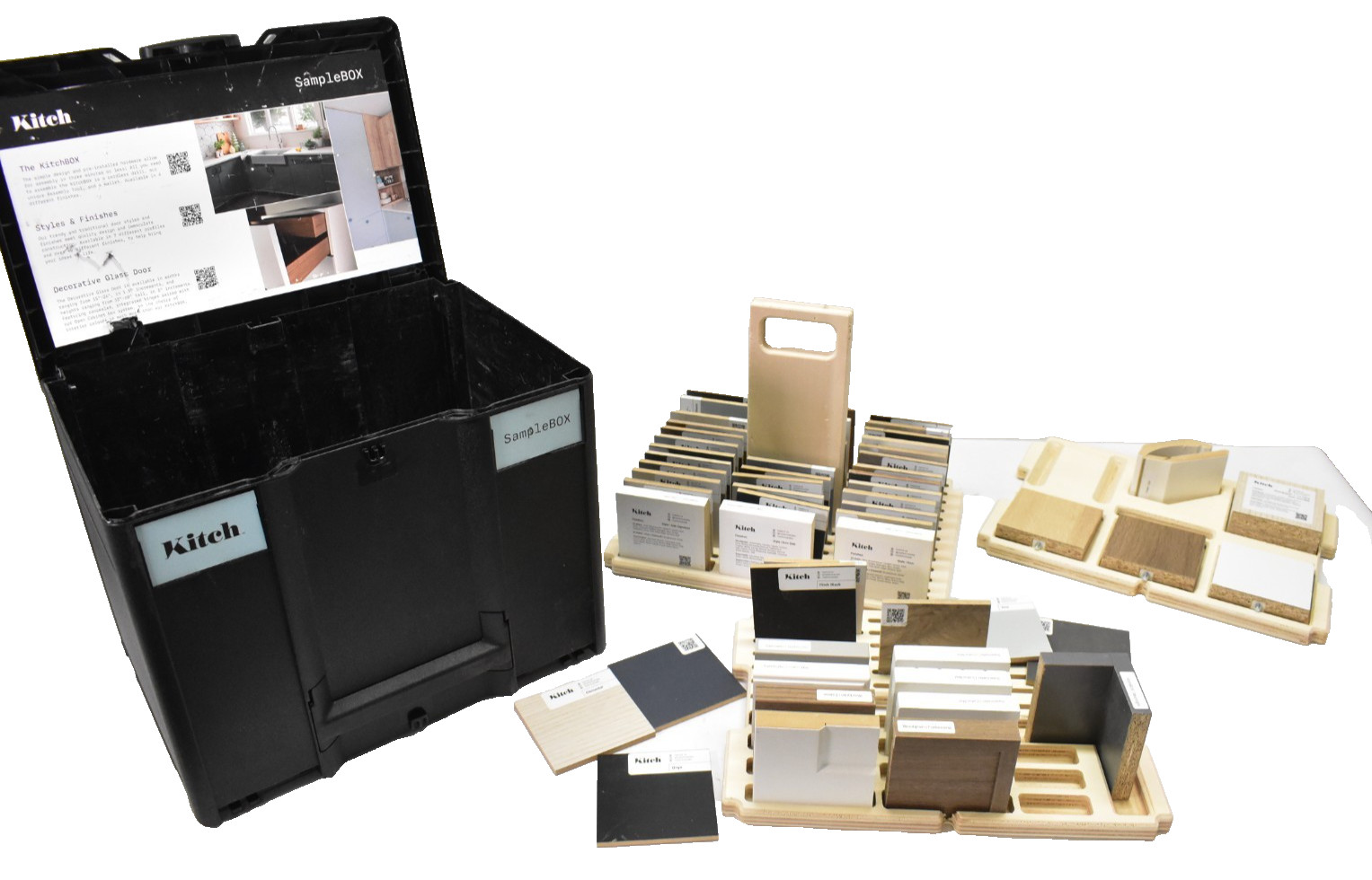 Kitch KitchBox Sample Box Assembly Set Customizable Cabinet Modular System
