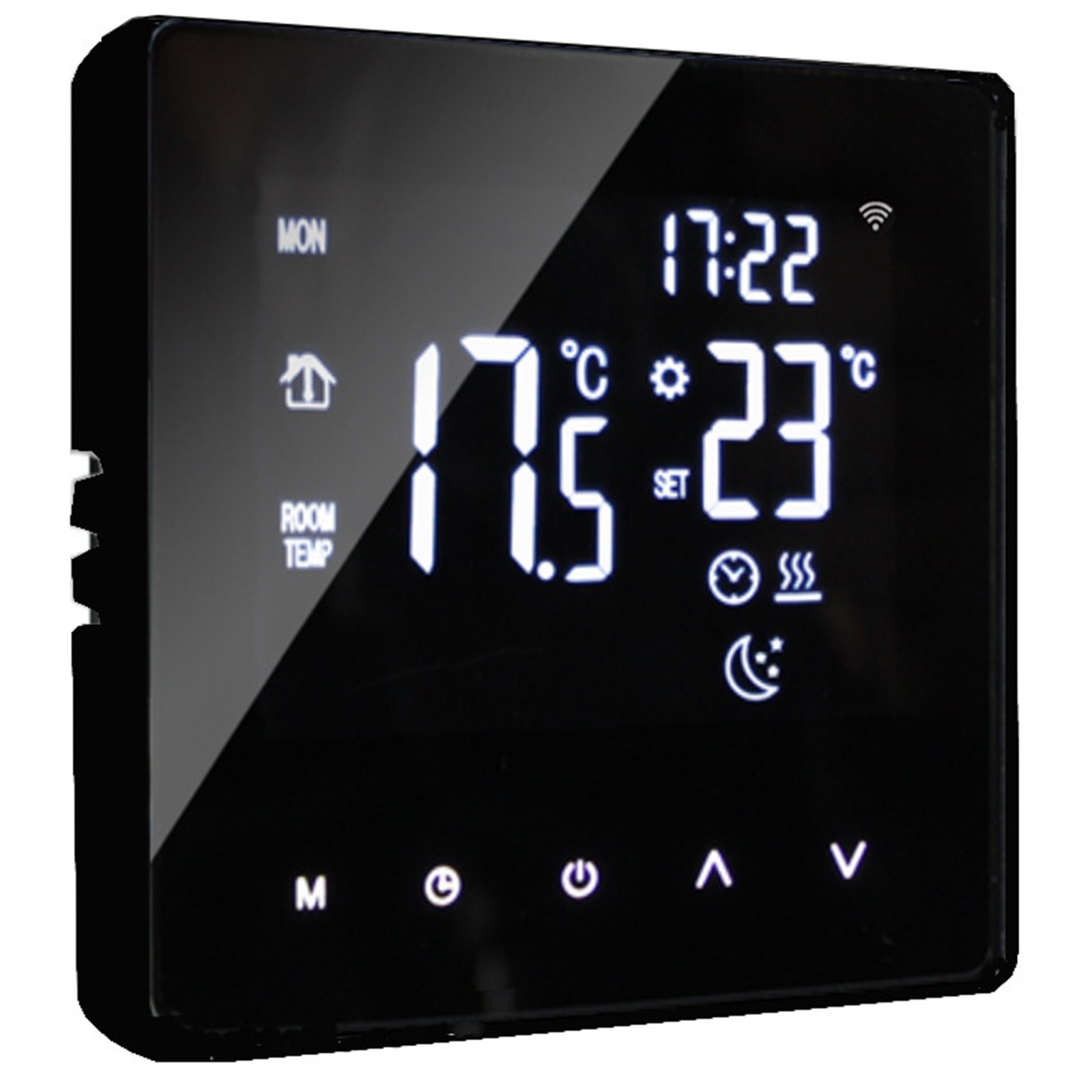 For Thermostat Programmable Wifi Wireless Home Room Sensor App Digital