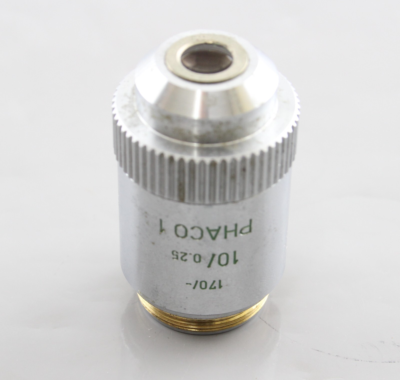 Leitz Phaco 10x 0.25 Phase Contrast Microscope Objective