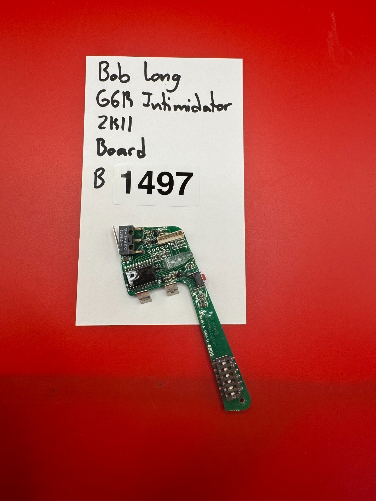 Bob Long G6R Intimidator2k11 Board