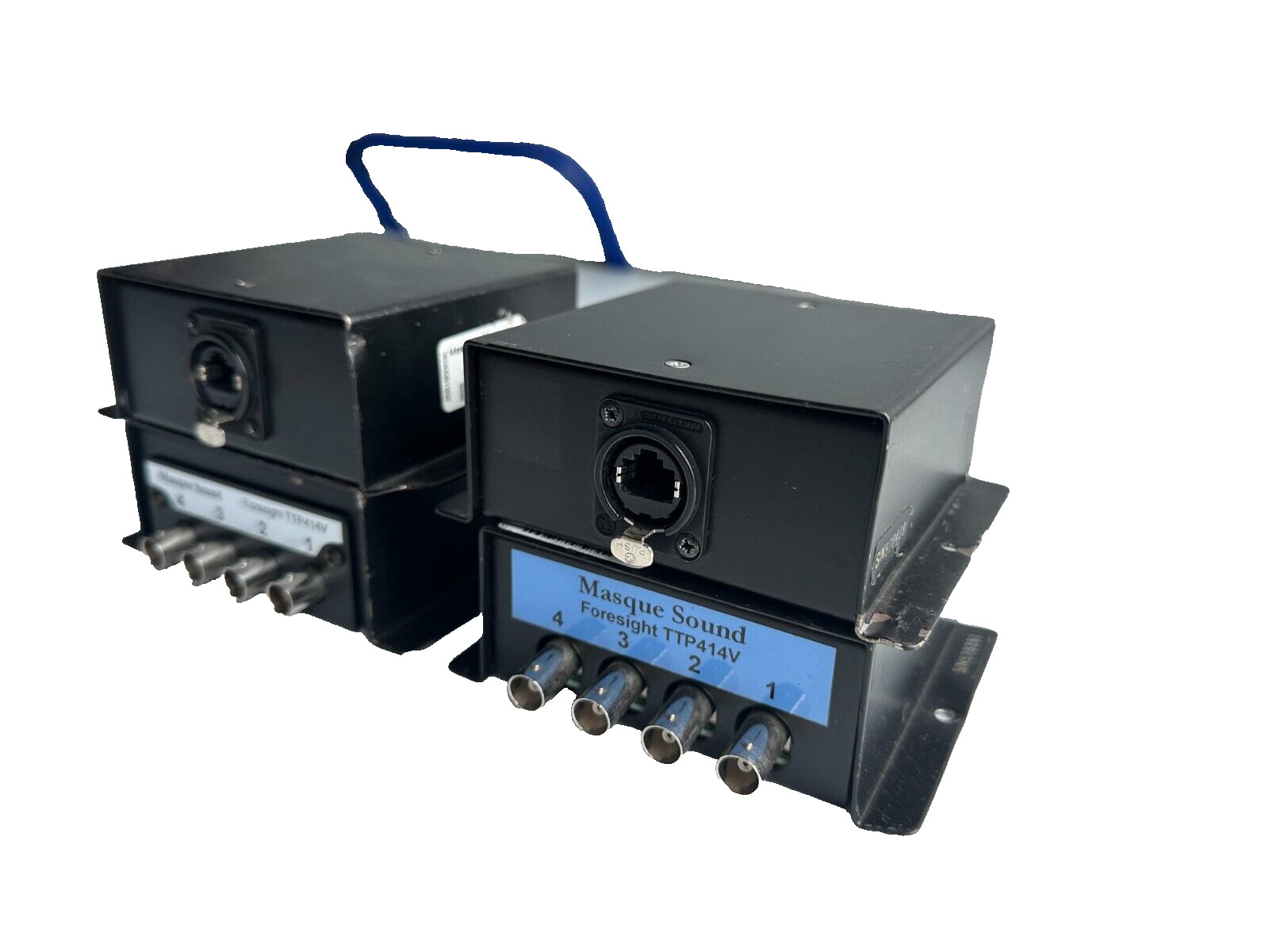 (Pair) Masque Sound Foresight TTP414V 4 Channel Video Ethercon (TrueHeartSound)