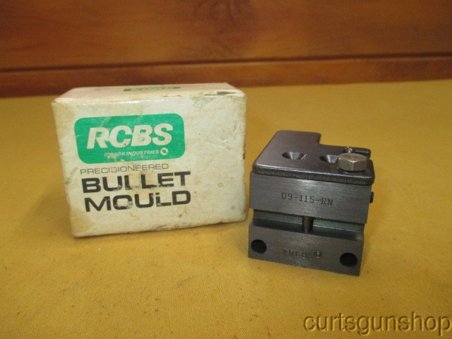 RCBS Bullet Mold for Caliber 9mm 115 Grain Round Nose