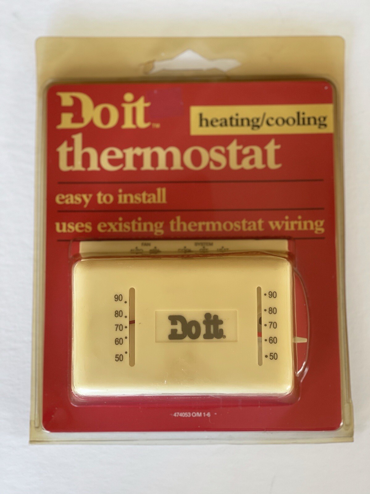 Do It Heating And Cooling Thermostat New Sealed..