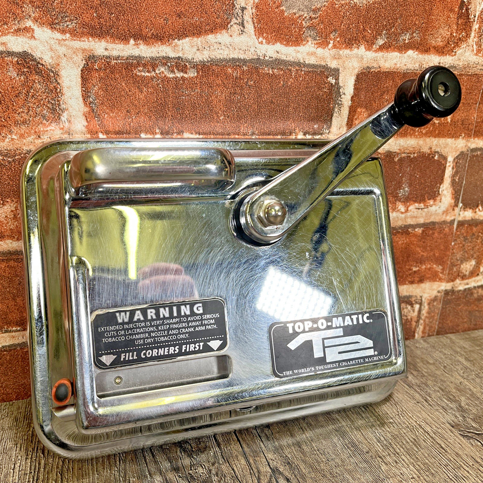 Top-O-Matic T2 Cigarette Rolling Machine Roller Regular Or 100’s