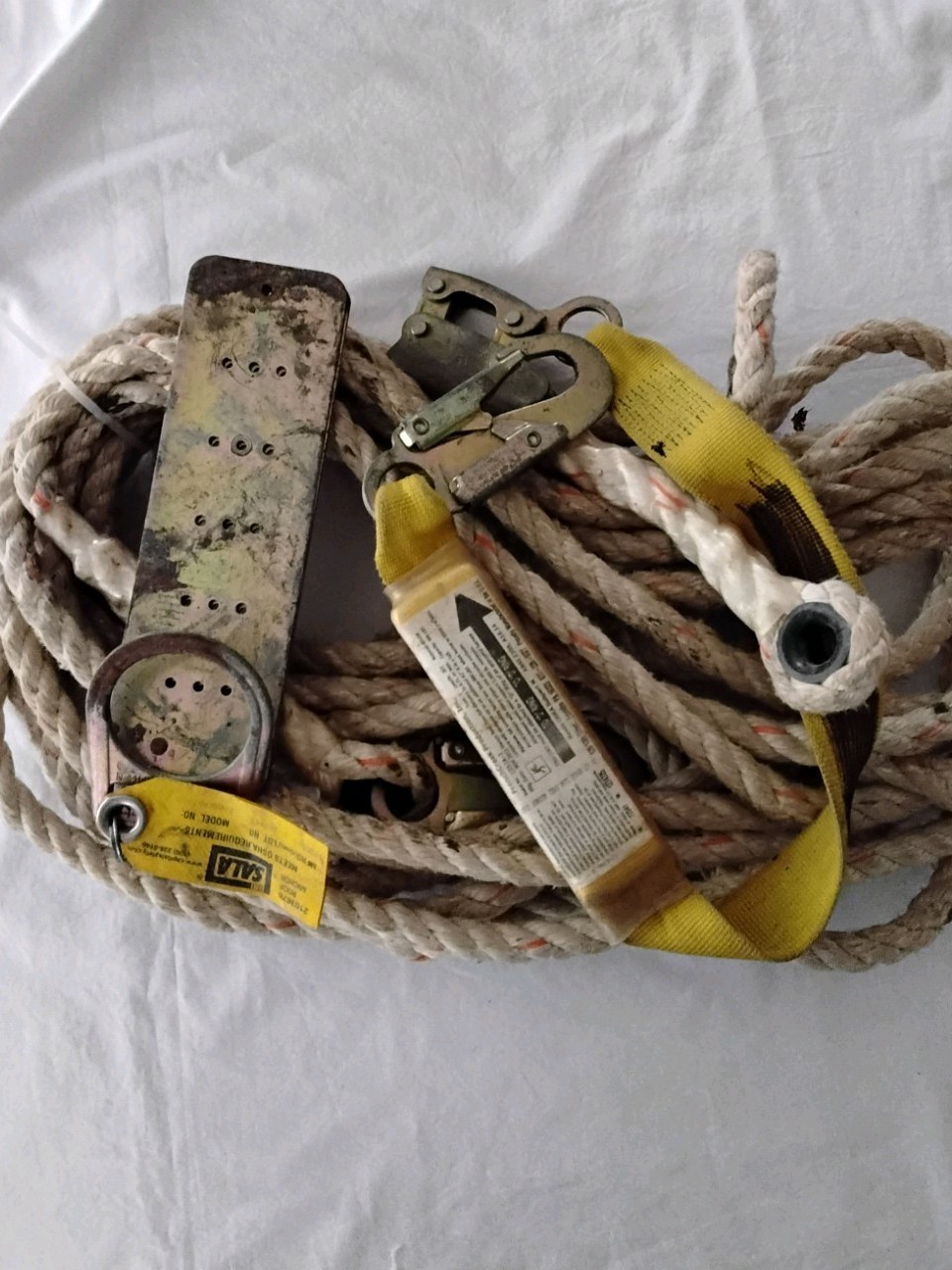 FrenchCreek Production Safety Harness Lanyard 3FT Model 1352A-3