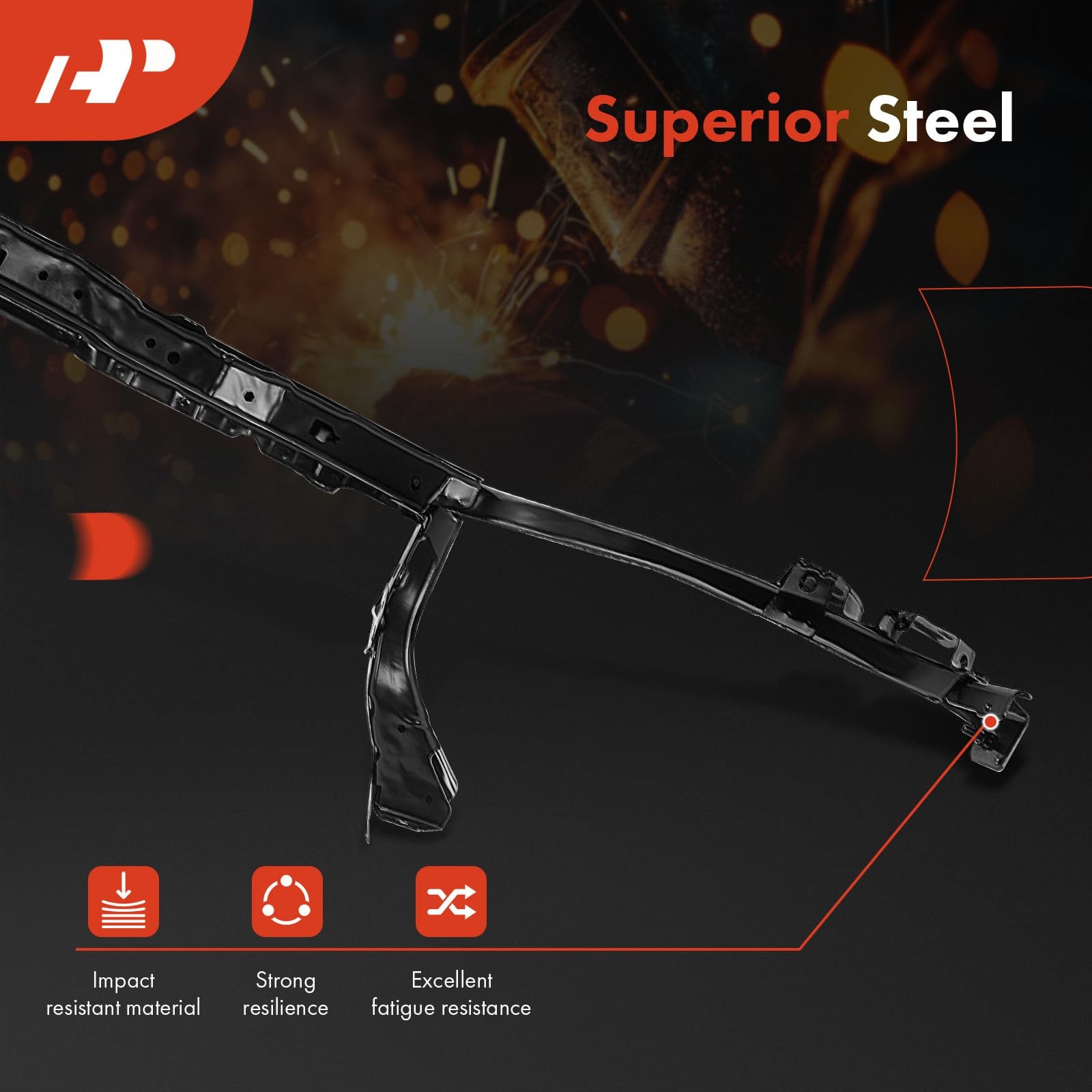 Radiator Core Support Compatible with Chevrolet