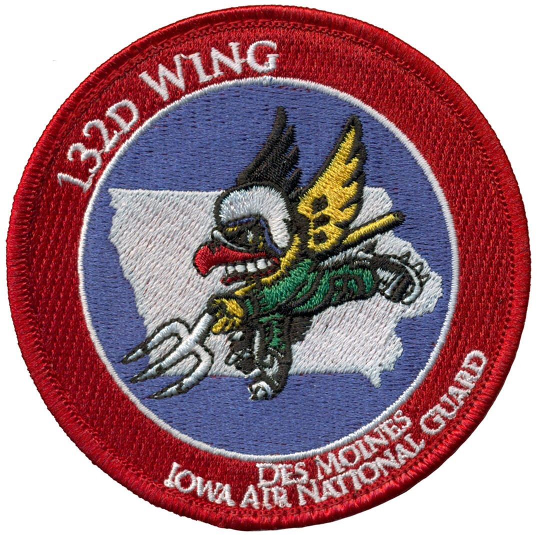 USAF 132d WING – MORALE - PATCH