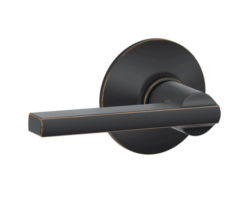 Schlage Latitude Door Lever, Hall & Closet Passage Lock - F10 LAT