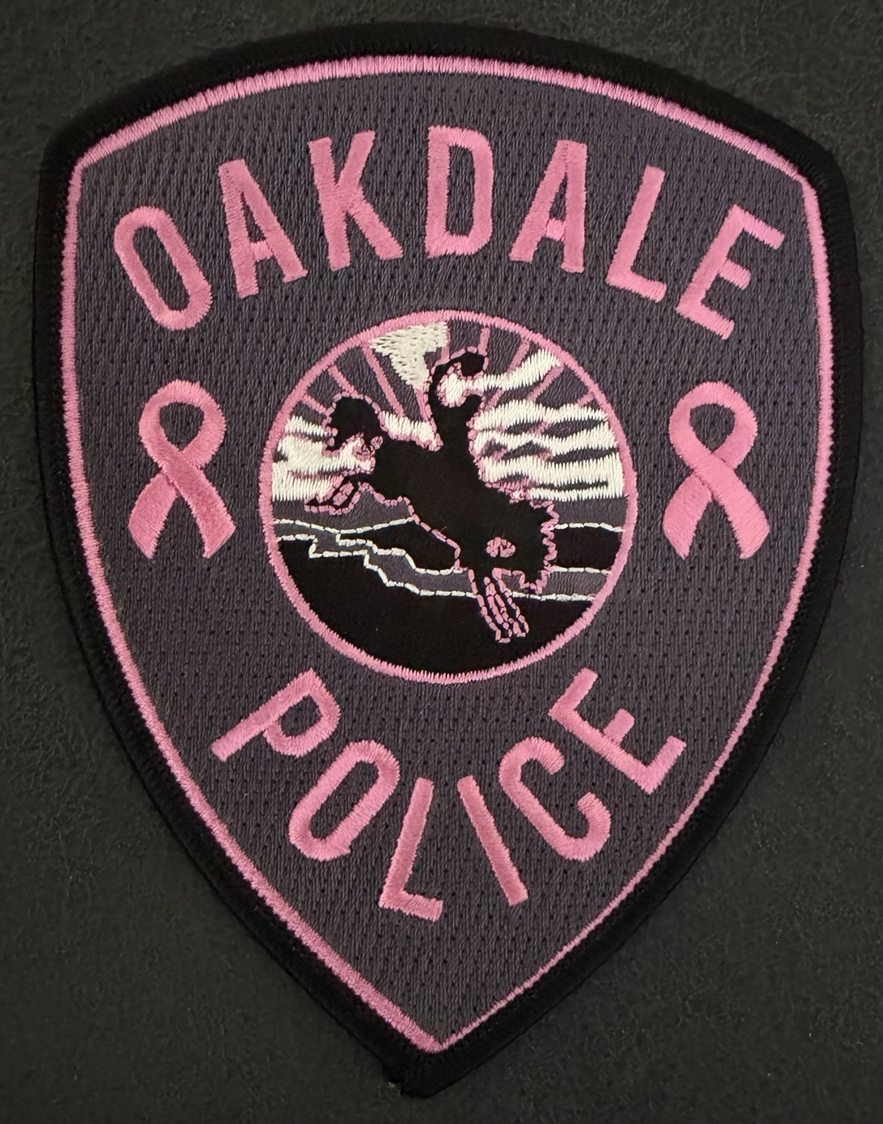 California Pink Patch. Oakdale Police Dept.